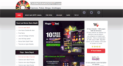 Desktop Screenshot of casinosansdepot.com